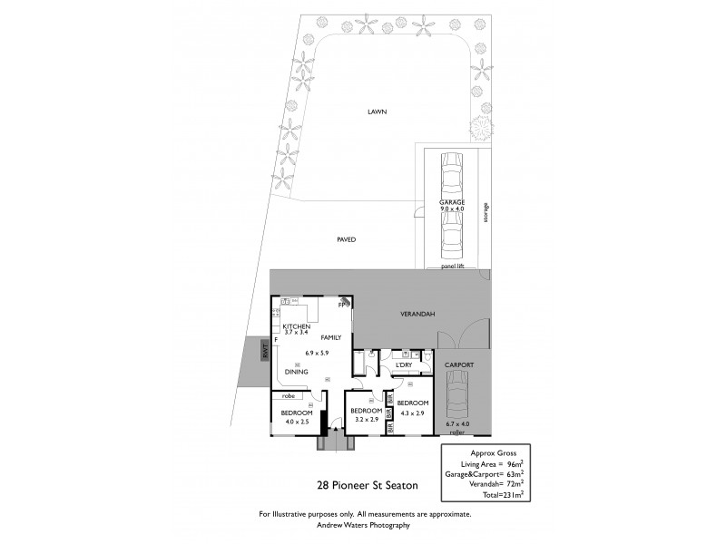 28 Pioneer Street, Seaton SA 5023 Floorplan