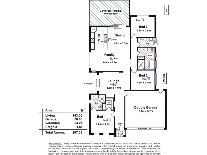 4a Salisbury Street, West Richmond SA 5033 Floorplan