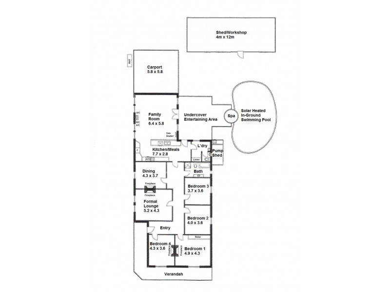88 Woodville Road, Woodville SA 5011 Floorplan