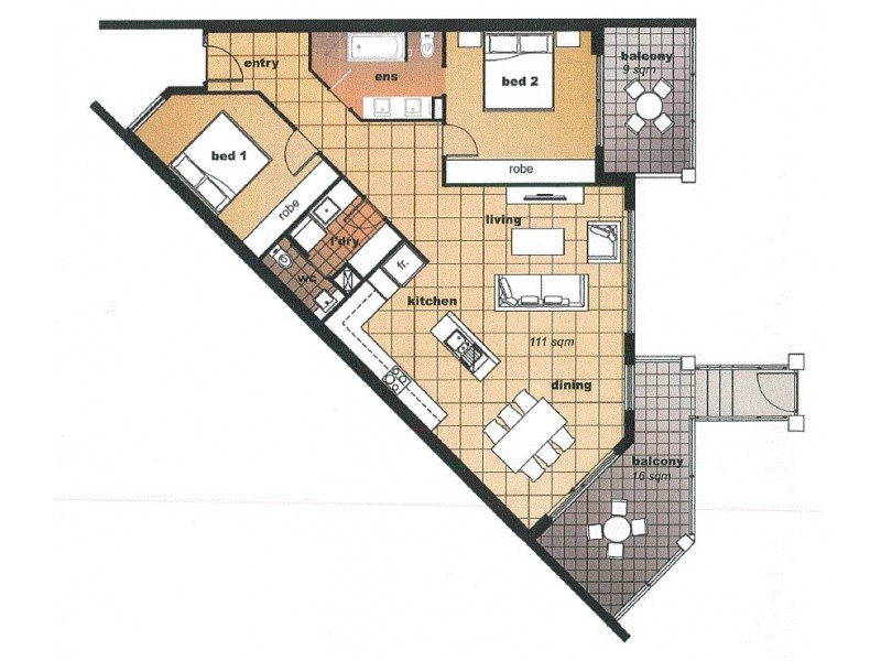 8/1 Burt Avenue, Findon SA 5023 Floorplan