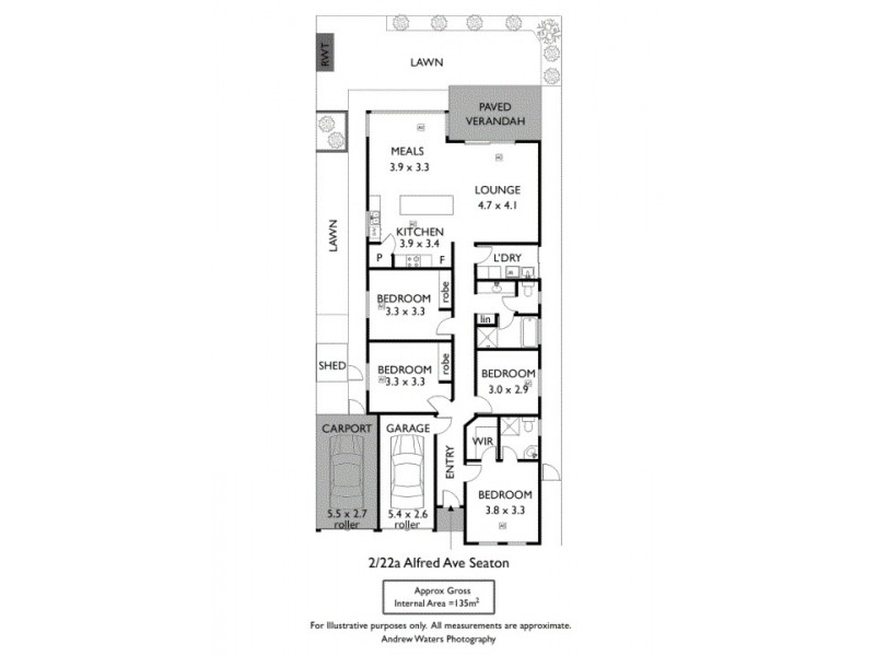 2/22a Alfred Avenue, Seaton SA 5023 Floorplan