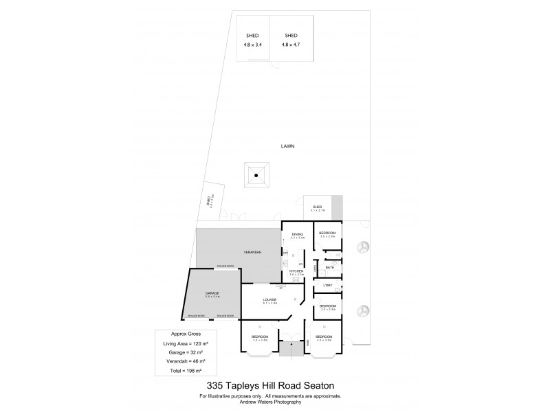 335 Tapleys Hill Road, Seaton SA 5023 Floorplan