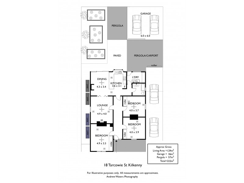 18 Tarcowie Street, Kilkenny SA 5009 Floorplan