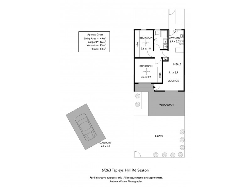 6/263 Tapleys Hill Road, Seaton SA 5023 Floorplan
