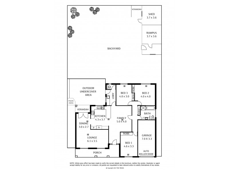 15 White Sands Drive, Grange SA 5022 Floorplan