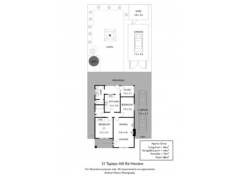 31 Tapleys Hill Road, Hendon SA 5014 Floorplan