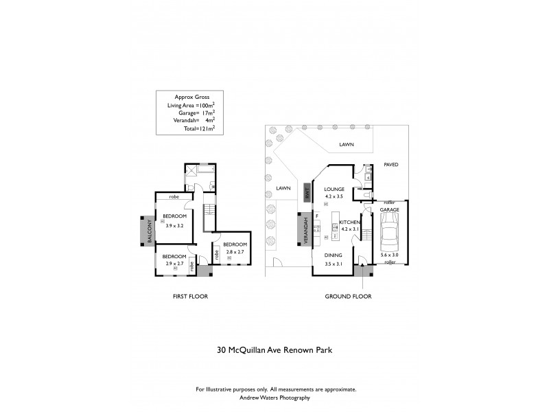 30 McQuillan Avenue, Renown Park SA 5008 Floorplan