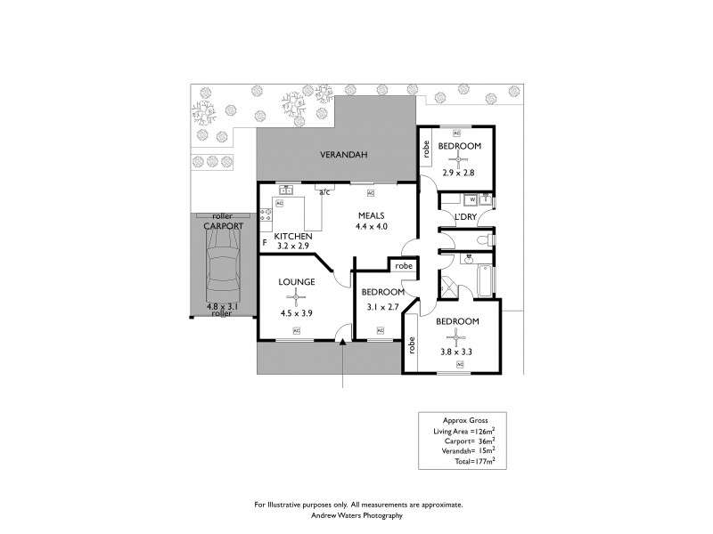 45a Golfers Avenue, Seaton SA 5023 Floorplan