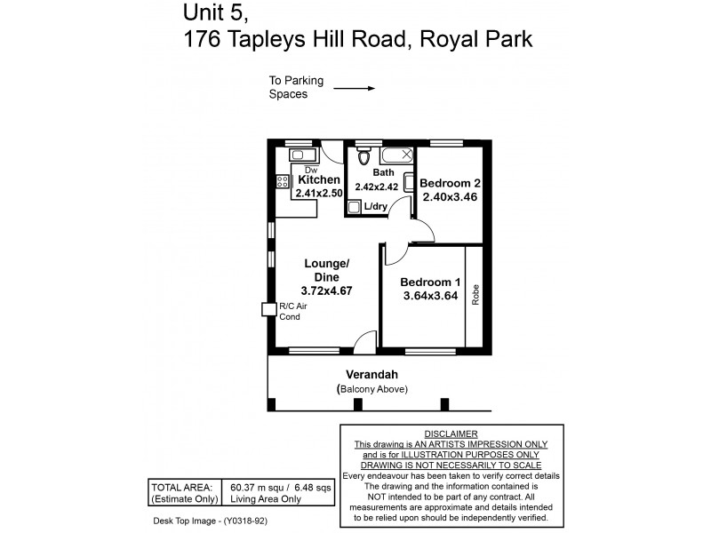 5/176 Tapleys Hill Road, Royal Park SA 5014 Floorplan