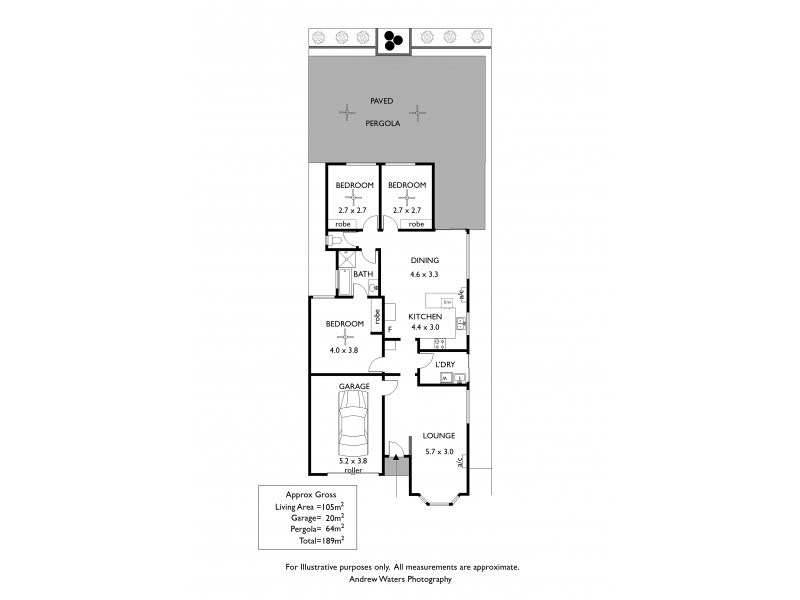 9 Hallett Boulevard, Allenby Gardens SA 5009 Floorplan
