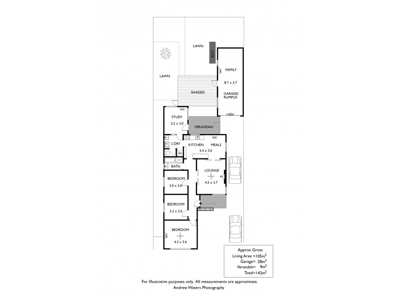 2 Avro Avenue, Hendon SA 5014 Floorplan