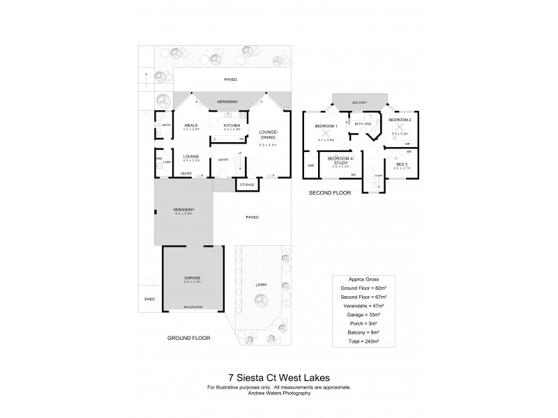 7 Siesta Court, West Lakes SA 5021 Floorplan