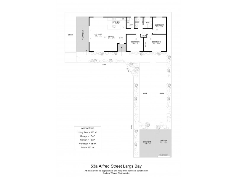 53a Alfred Street, Largs Bay SA 5016 Floorplan