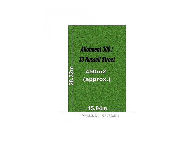 Allotment  300/33 Russell Street, Rosewater SA 5013