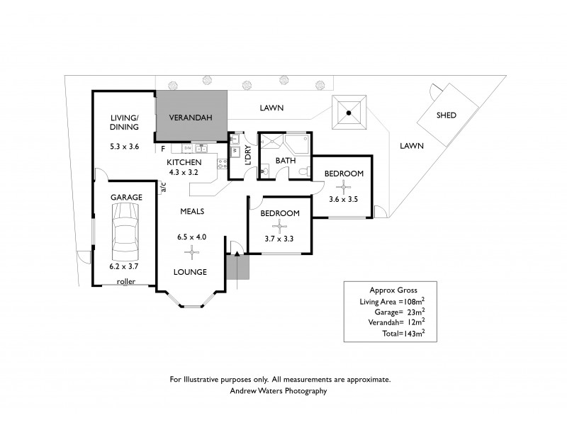 2a Regent Street, Pennington SA 5013 Floorplan