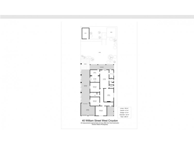 40 William Street, West Croydon SA 5008 Floorplan