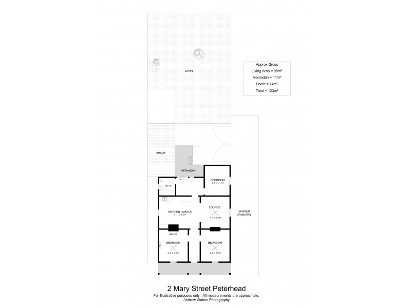 2 Mary Street, Peterhead SA 5016 Floorplan