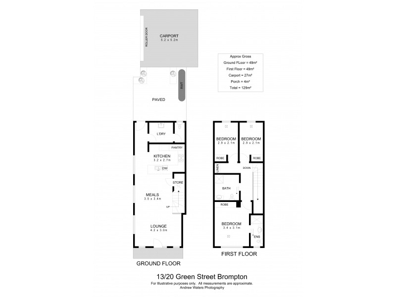 13/20 Green Street, Brompton SA 5007 Floorplan