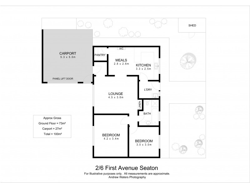 2/6 First Avenue, Seaton SA 5023 Floorplan