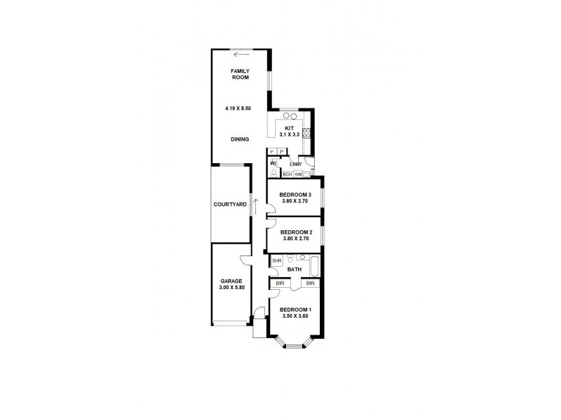 3A South Parade, Seaton SA 5023 Floorplan