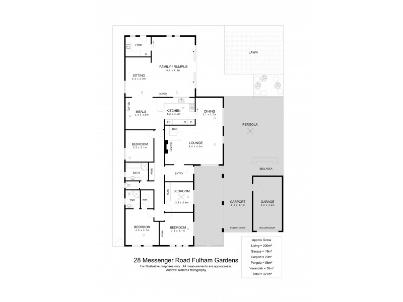 28 Messenger Road, Fulham Gardens SA 5024 Floorplan