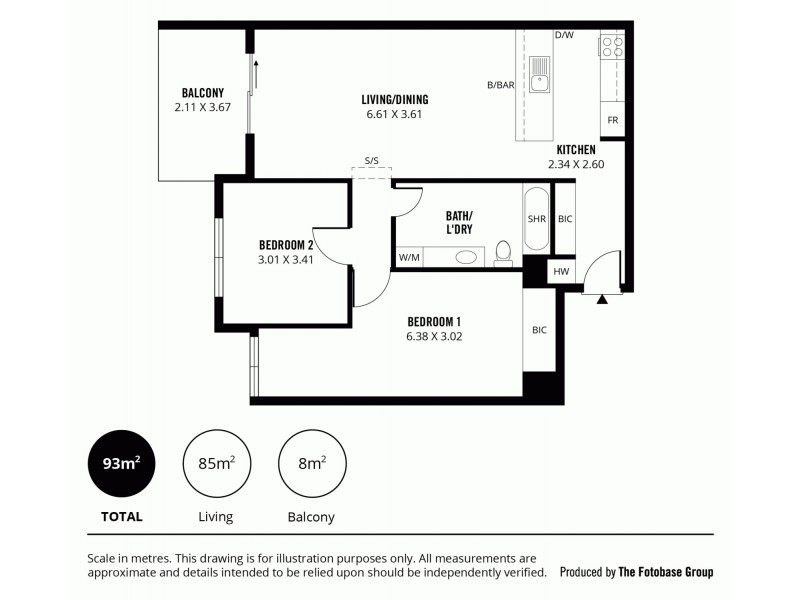 7/28 Union Street, Adelaide SA 5000 Floorplan