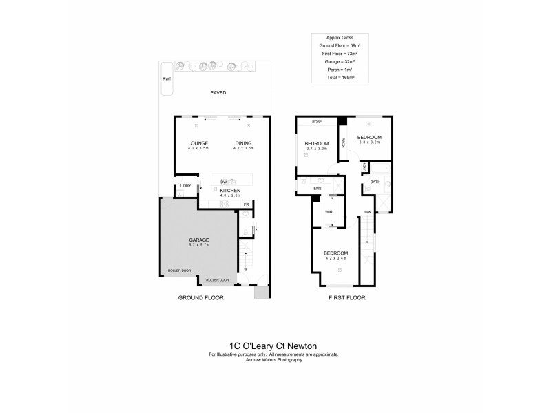 1C O’Leary Court, Newton SA 5074 Floorplan