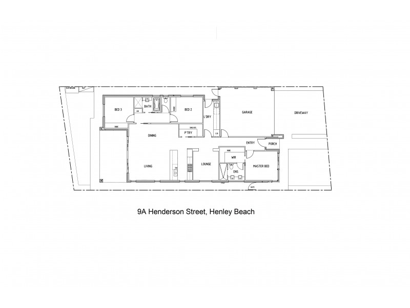 9a Henderson Street, Henley Beach SA 5022 Floorplan