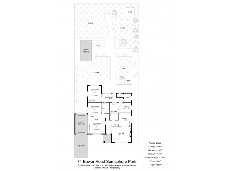 74 Bower Road, Semaphore Park SA 5019 Floorplan
