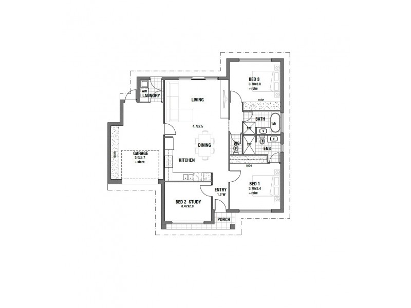 92 Macedonia Street, Osborne SA 5017 Floorplan