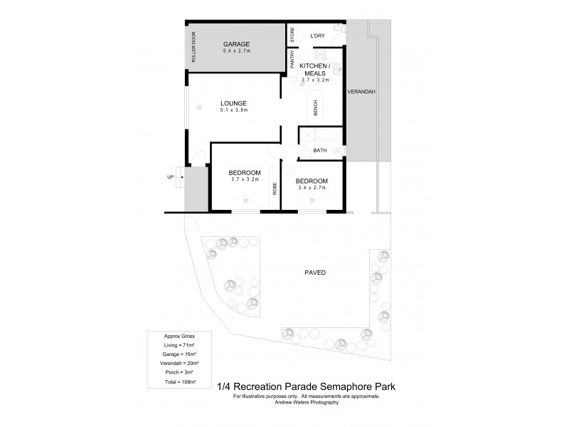 1/4 Recreation Parade, Semaphore Park SA 5019 Floorplan