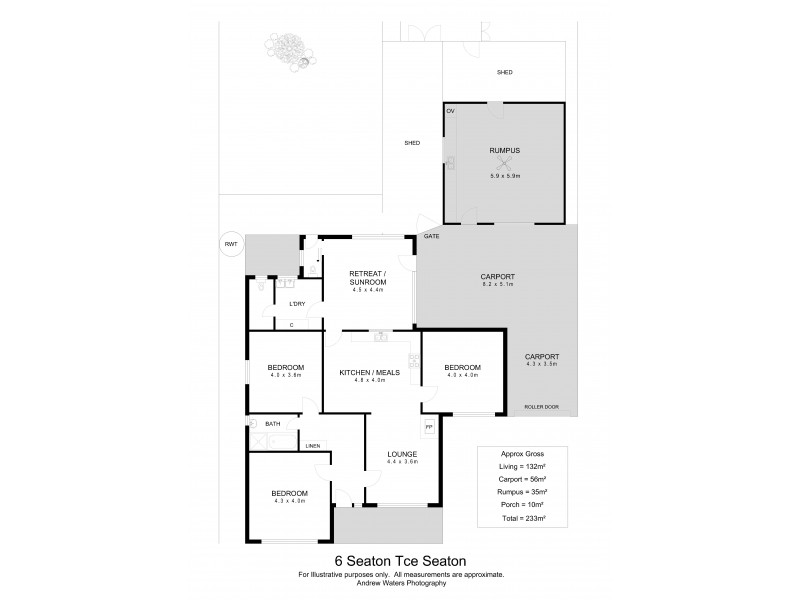 6 Seaton Terrace, Seaton SA 5023 Floorplan