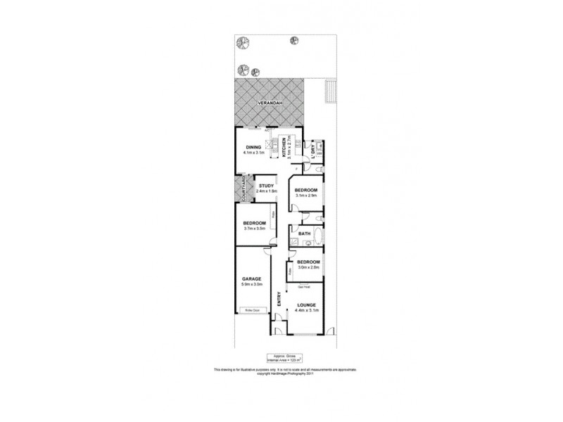 9 Derby Street, Gillman SA 5013 Floorplan