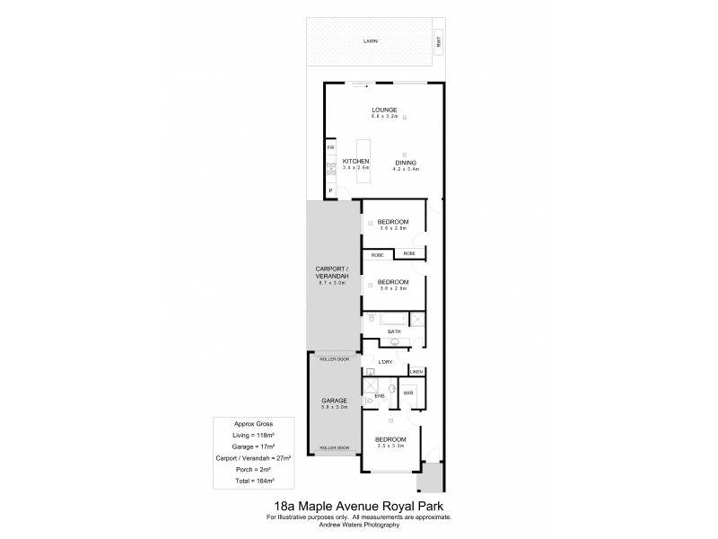18A Maple Avenue, Royal Park SA 5014 Floorplan