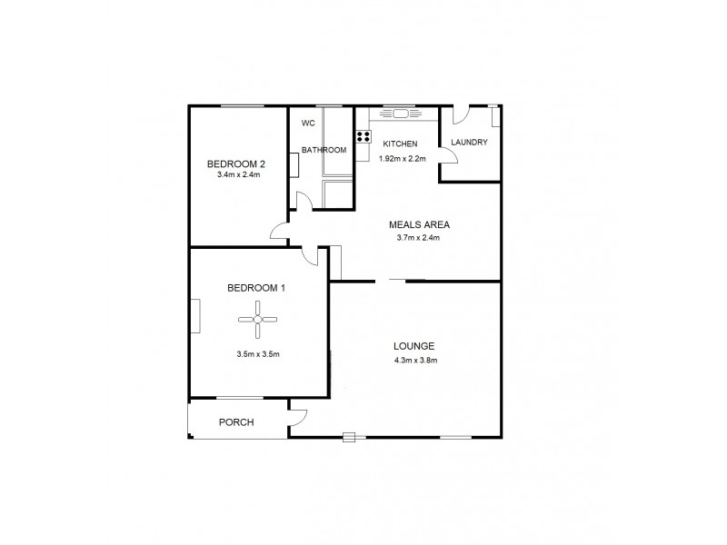 9/26 Tungara Avenue, Croydon Park SA 5008 Floorplan