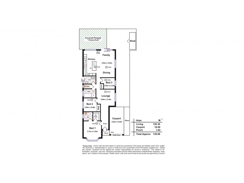 7 Vincent Street, Hendon SA 5014 Floorplan