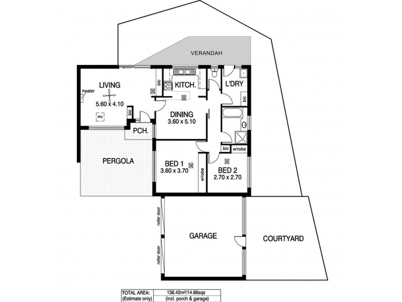 1/1 Presgrave Court, Grange SA 5022 Floorplan
