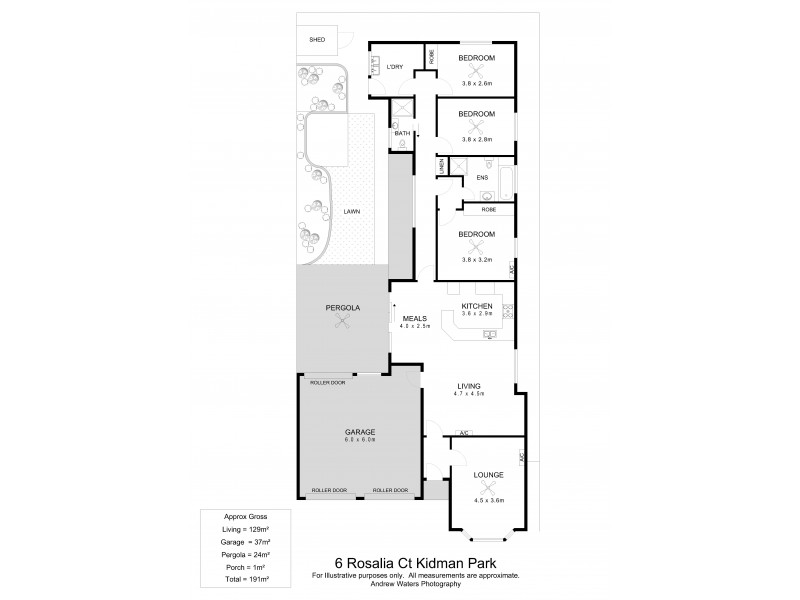 6 Rosalia Court, Kidman Park SA 5025 Floorplan