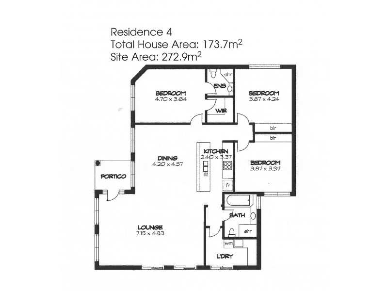4/15 Ina Avenue, Ottoway SA 5013 Floorplan
