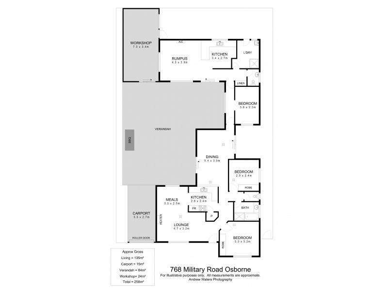 768 Military Road, Osborne SA 5017 Floorplan