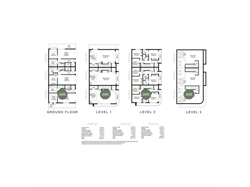 3 St Johns Row, Glenelg SA 5045 Floorplan
