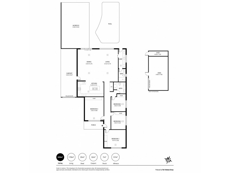 61 Russ Avenue, Seaton SA 5023 Floorplan