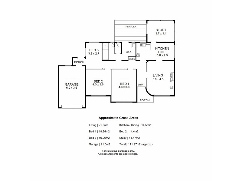 42 Nanthea Terrace South, Unley Park SA 5061 Floorplan