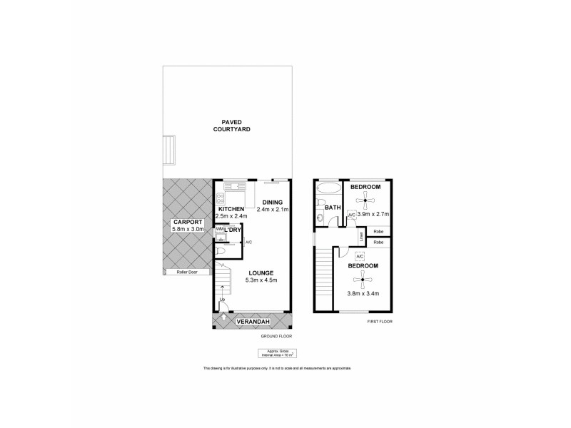 2/10 Tim Hunt Way, Peterhead SA 5016 Floorplan
