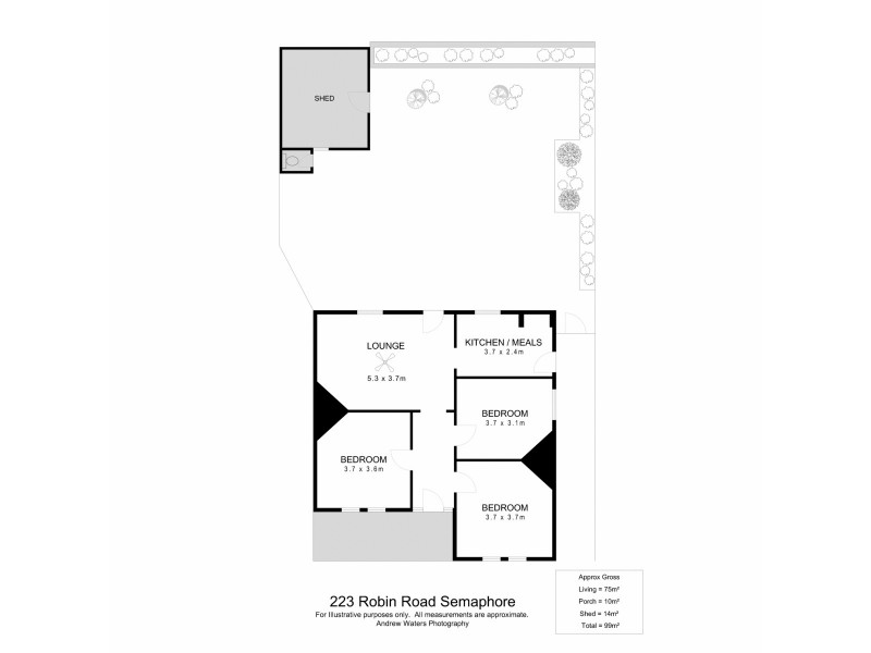 223 Robin Road, Semaphore SA 5019 Floorplan
