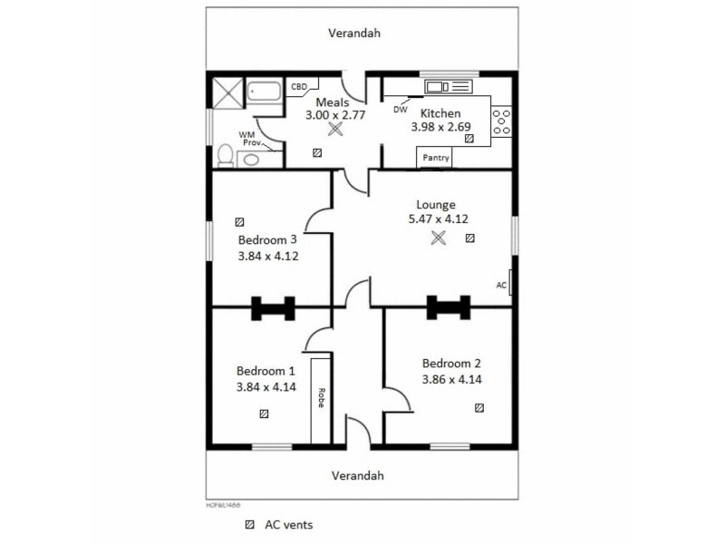 14 Victoria Street, Albert Park SA 5014 Floorplan