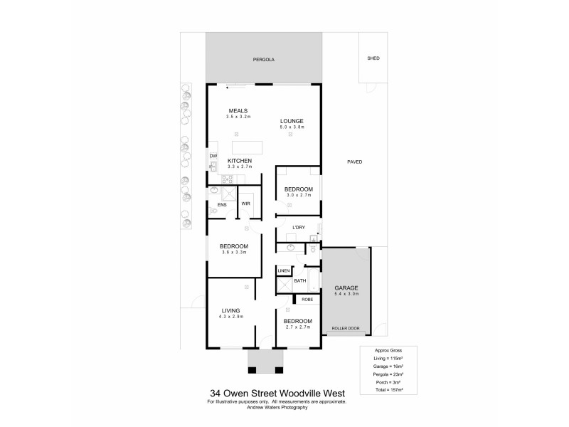 34 Owen Street, Woodville North SA 5012 Floorplan