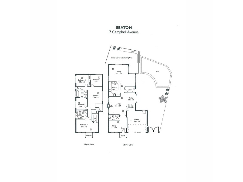 7 Campbell Avenue, Seaton SA 5023 Floorplan