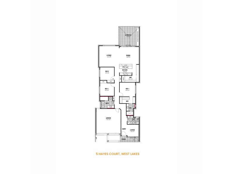 5a Hayes Court, West Lakes SA 5021 Floorplan
