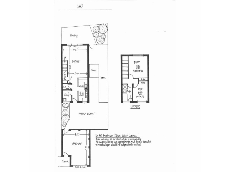 85 Brebner Drive, West Lakes SA 5021 Floorplan